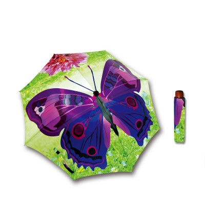 FLOWER D1000 PURPLE  BUTTERFLY 