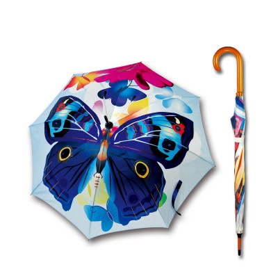 FLOWER D1000  BLUE  BUTTERFLY 