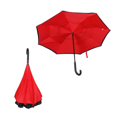 124. MANUAL UPSIDE DOWN UMBRELLA